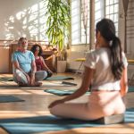 Prof de yoga