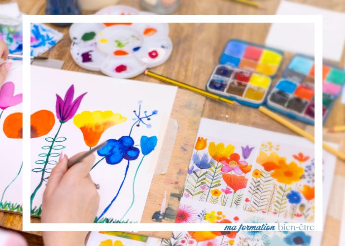 art thérapie peinture